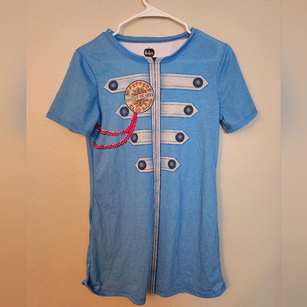Kids Extra Large Beatles Sgt. Pepper Blue T-Shirt